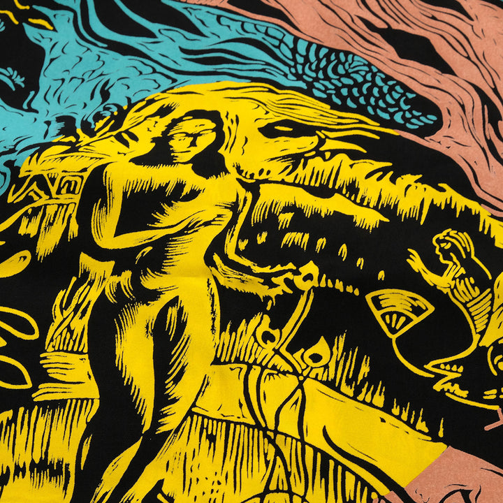 SUN SURF - SPECIAL EDITION - GAUGUIN WOODCUT MYSTIC - LONG SLEEVE - SS29674
