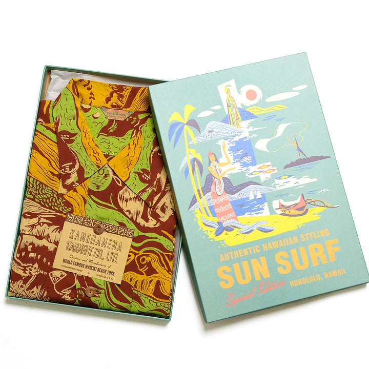 SUN SURF - SPECIAL EDITION - GAUGUIN WOODCUT MYSTIC - LONG SLEEVE - SS29674