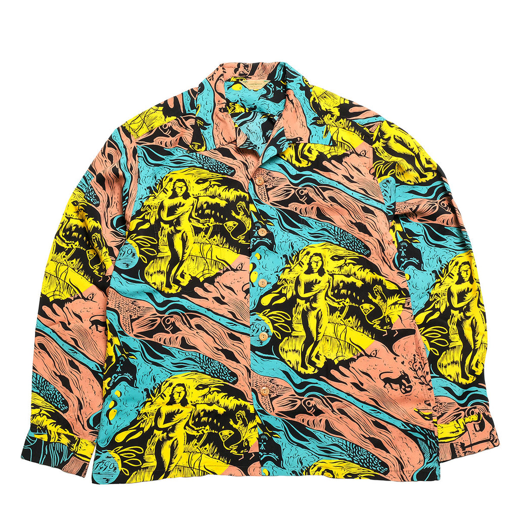 SUN SURF - SPECIAL EDITION - GAUGUIN WOODCUT MYSTIC - LONG SLEEVE