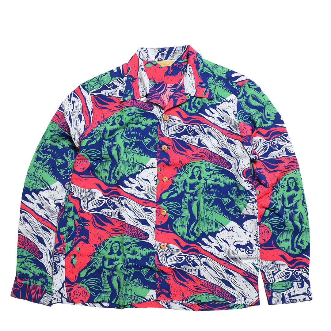 SUN SURF - SPECIAL EDITION - GAUGUIN WOODCUT MYSTIC - LONG SLEEVE - SS29674