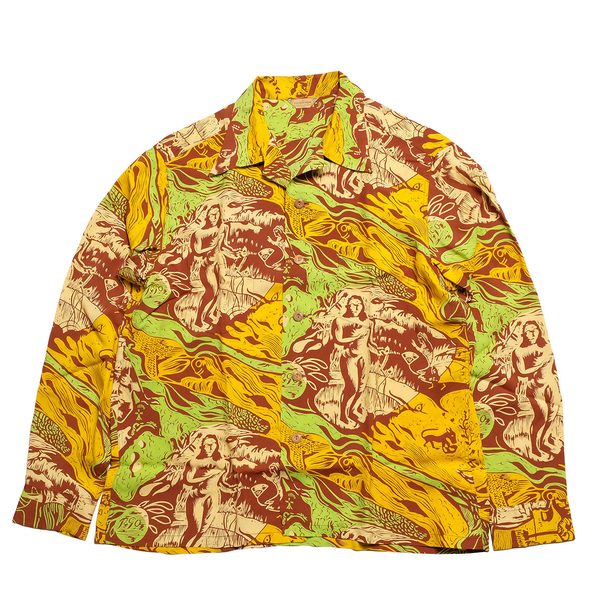 SUN SURF - SPECIAL EDITION - GAUGUIN WOODCUT MYSTIC - LONG SLEEVE
