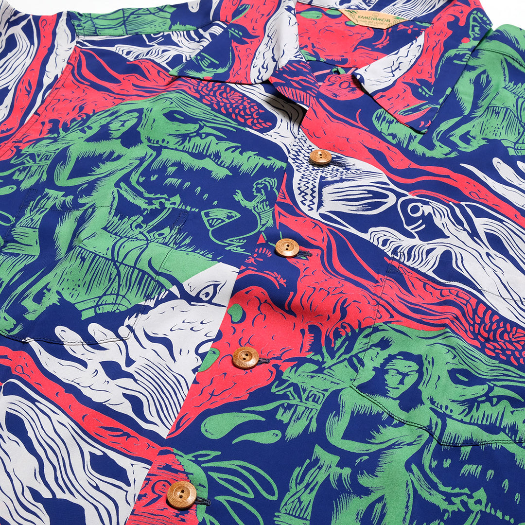 SUN SURF - SPECIAL EDITION - GAUGUIN WOODCUT MYSTIC - LONG SLEEVE - SS29674