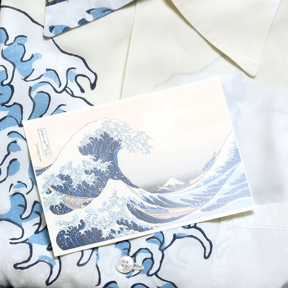 SUN SURF × National Treasure of Japan - Katsushika Hokusai - SPECIAL EDITION - The Great Wave of Kanagawa - SS37651