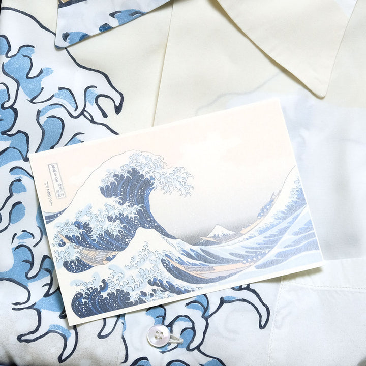 SUN SURF × National Treasure of Japan - Katsushika Hokusai - SPECIAL EDITION - The Great Wave of Kanagawa - SS37651