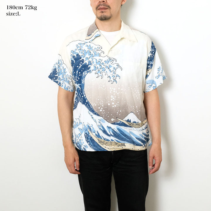 SUN SURF× 葛飾北斎 SPECIAL EDITION "神奈川沖波裏" SS37651