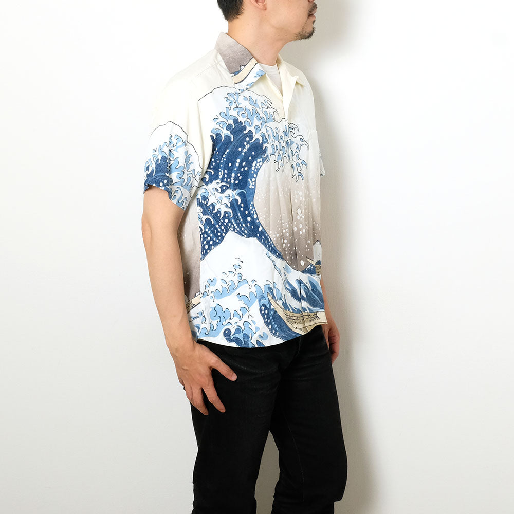 SUN SURF × National Treasure of Japan - Katsushika Hokusai - SPECIAL EDITION - The Great Wave of Kanagawa - SS37651