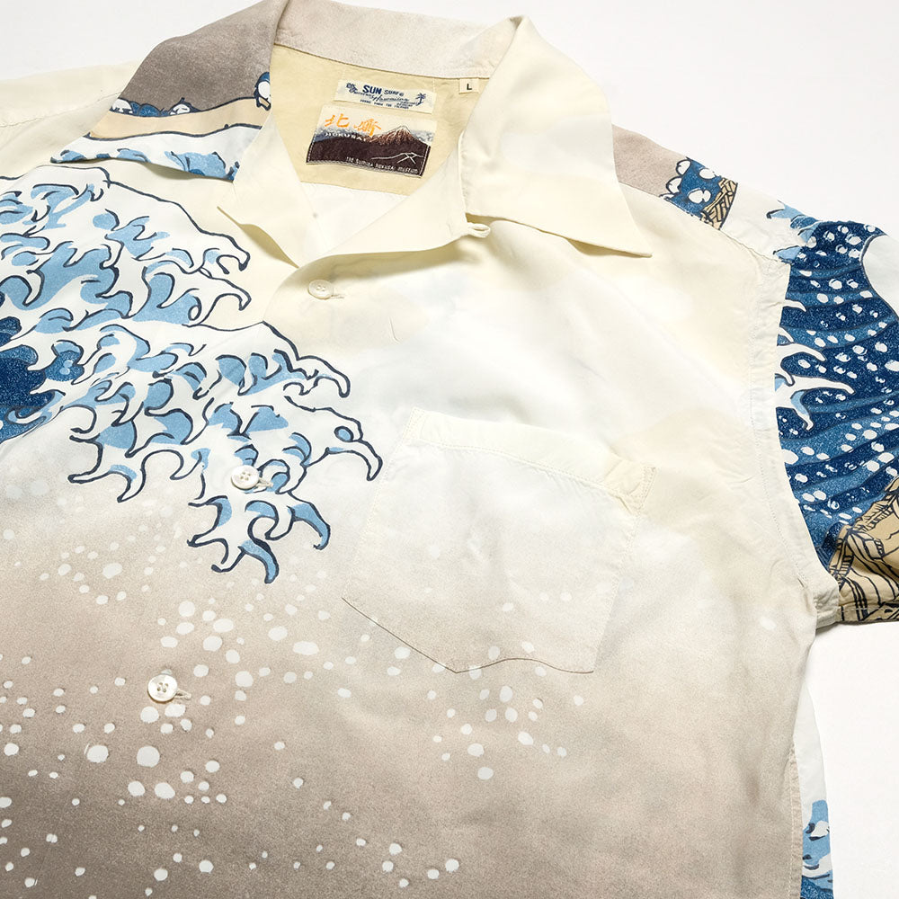 SUN SURF× 葛飾北斎 SPECIAL EDITION "神奈川沖波裏" SS37651