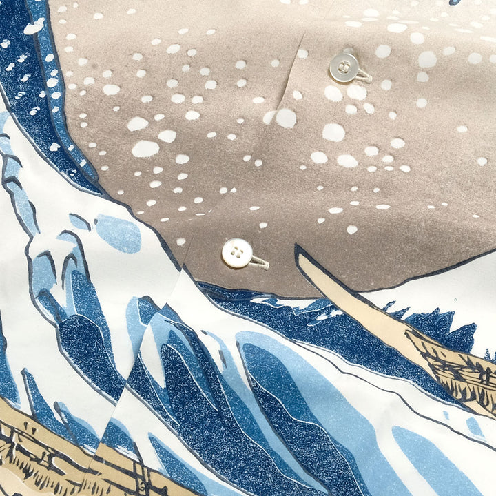 SUN SURF × National Treasure of Japan - Katsushika Hokusai - SPECIAL EDITION - The Great Wave of Kanagawa - SS37651