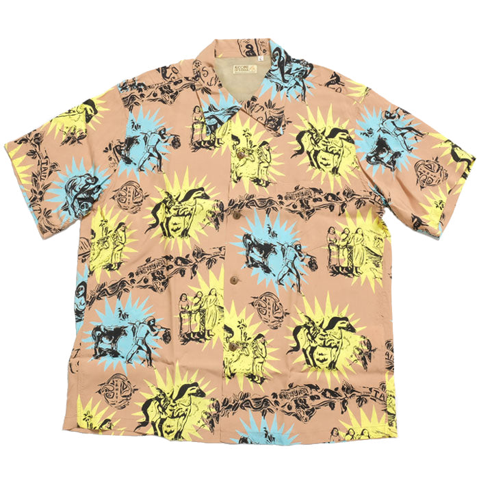 SUN SURF - KEONI OF HAWAII - Gauguin Woodcut III by JOHN MEIGS - SS38466