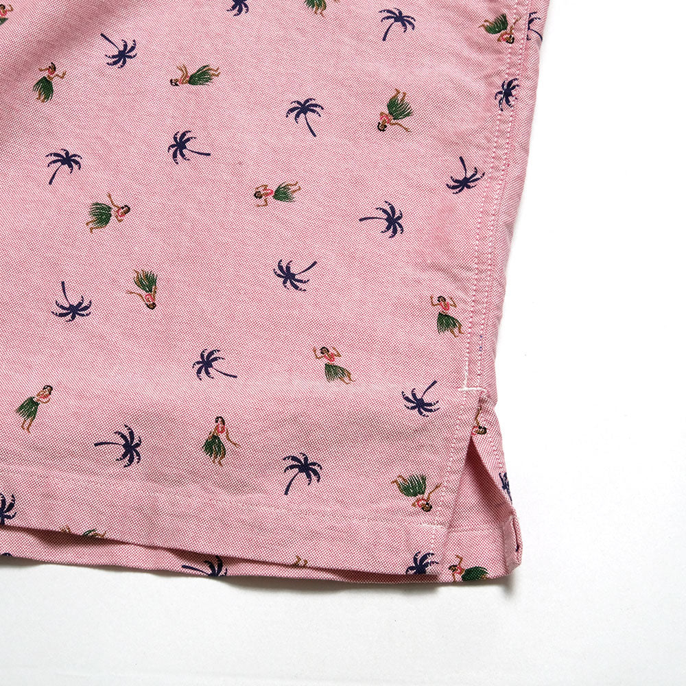 SUN SURF - COTTON OXFORD B.D. SHIRT - HULA DANCER - SS39282