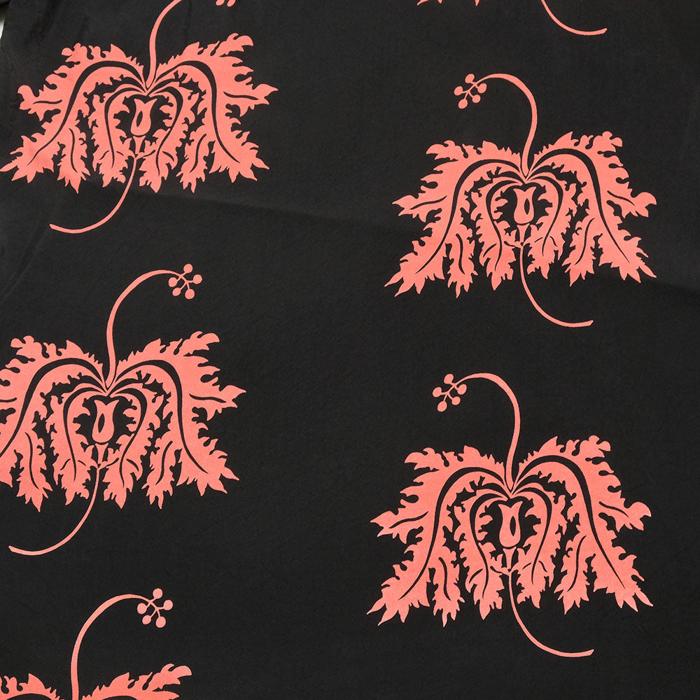 SUN SURF - S/S RAYON HAWAIIAN SHIRT - CORAL HIBISCUS - SS39412