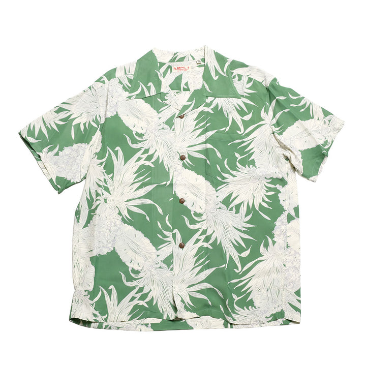 SUN SURF - RAYON HAWAIIAN SHIRT - ISLAND PINEAPPLE - SS39413