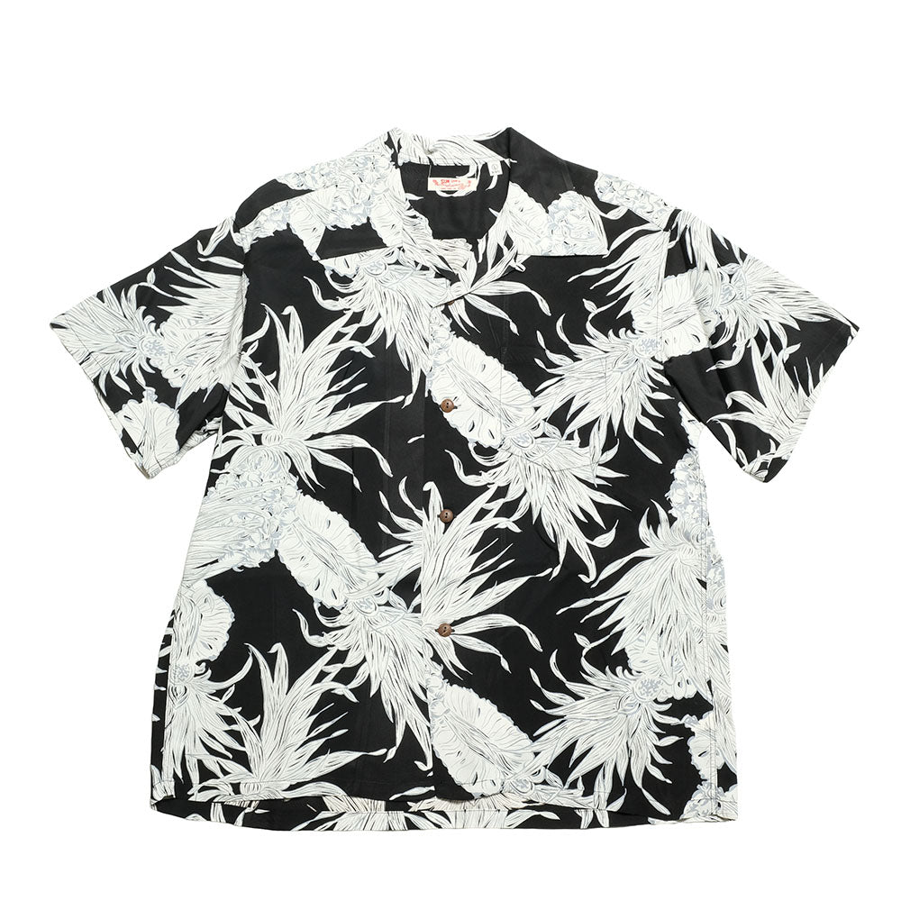 SUN SURF - RAYON HAWAIIAN SHIRT - ISLAND PINEAPPLE - SS39413