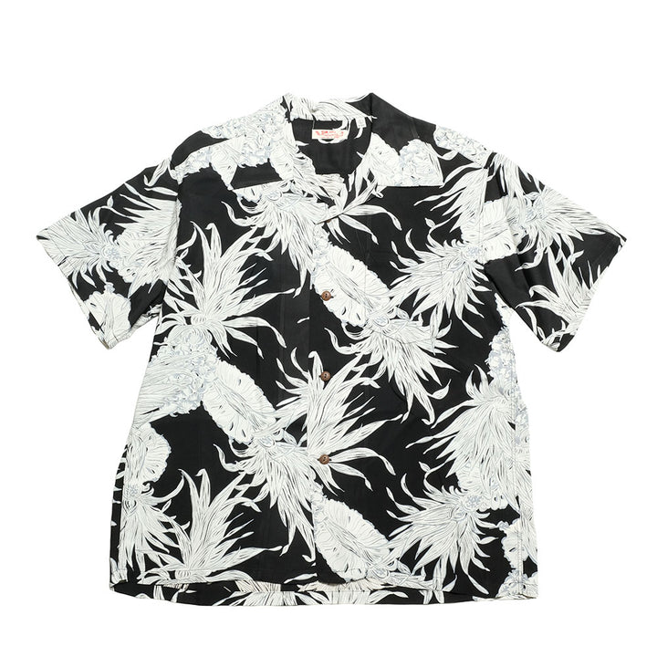 SUN SURF - RAYON HAWAIIAN SHIRT - ISLAND PINEAPPLE - SS39413