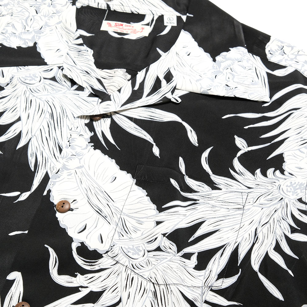 SUN SURF - RAYON HAWAIIAN SHIRT - ISLAND PINEAPPLE - SS39413