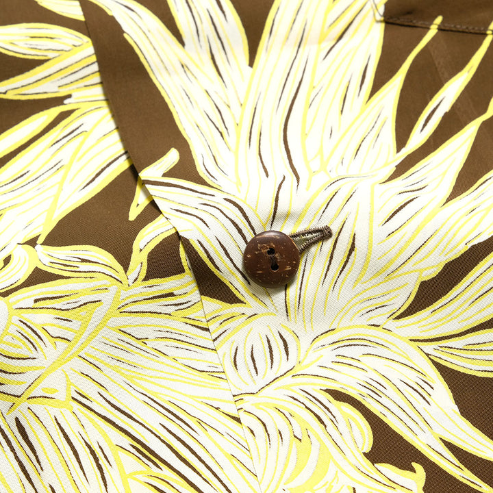 SUN SURF - RAYON HAWAIIAN SHIRT - ISLAND PINEAPPLE - SS39413