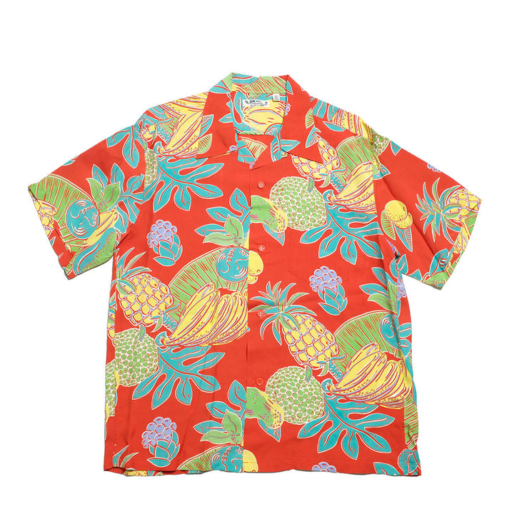 SUN SURF - S/S RAYON HAWAIIAN SHIRT - TROPICAL FRUITS - SS39415