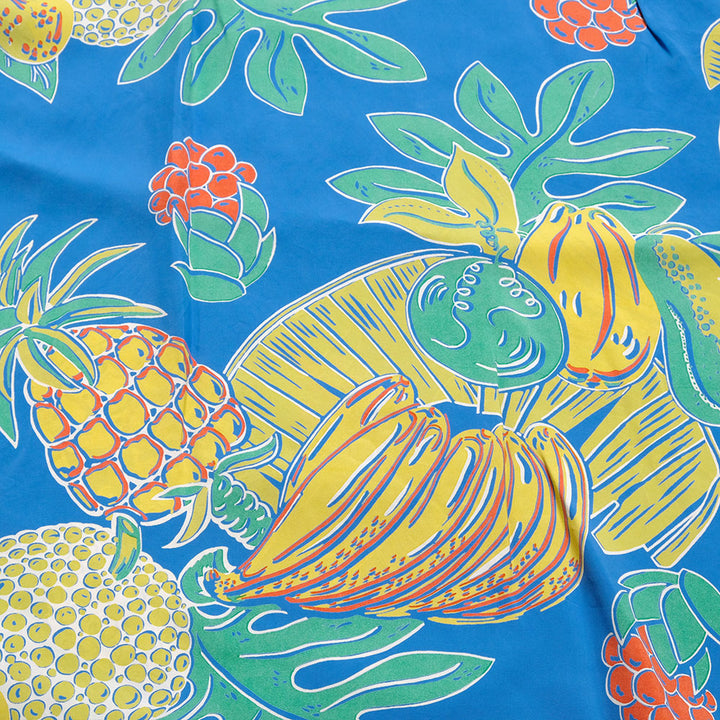 SUN SURF - S/S RAYON HAWAIIAN SHIRT - TROPICAL FRUITS - SS39415