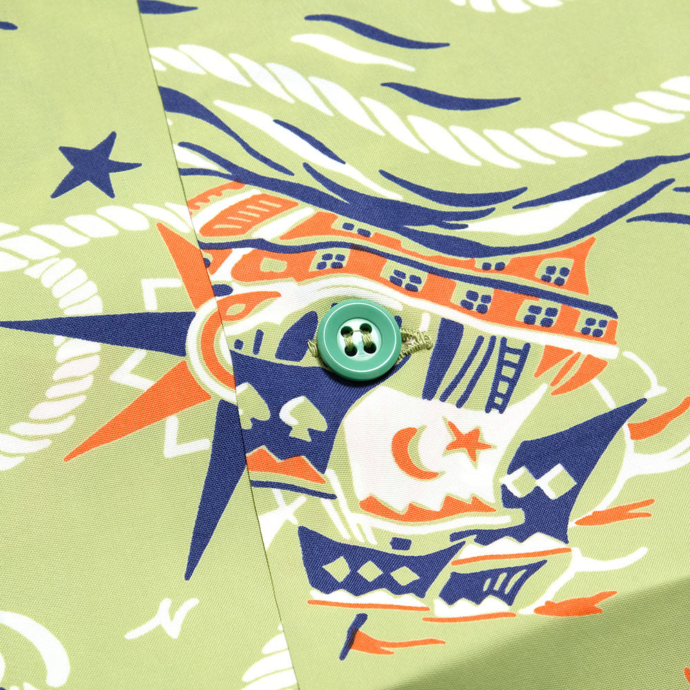 SUN SURF - S/S RAYON HAWAIIAN SHIRT - AGE OF DISCOVERY - SS39429