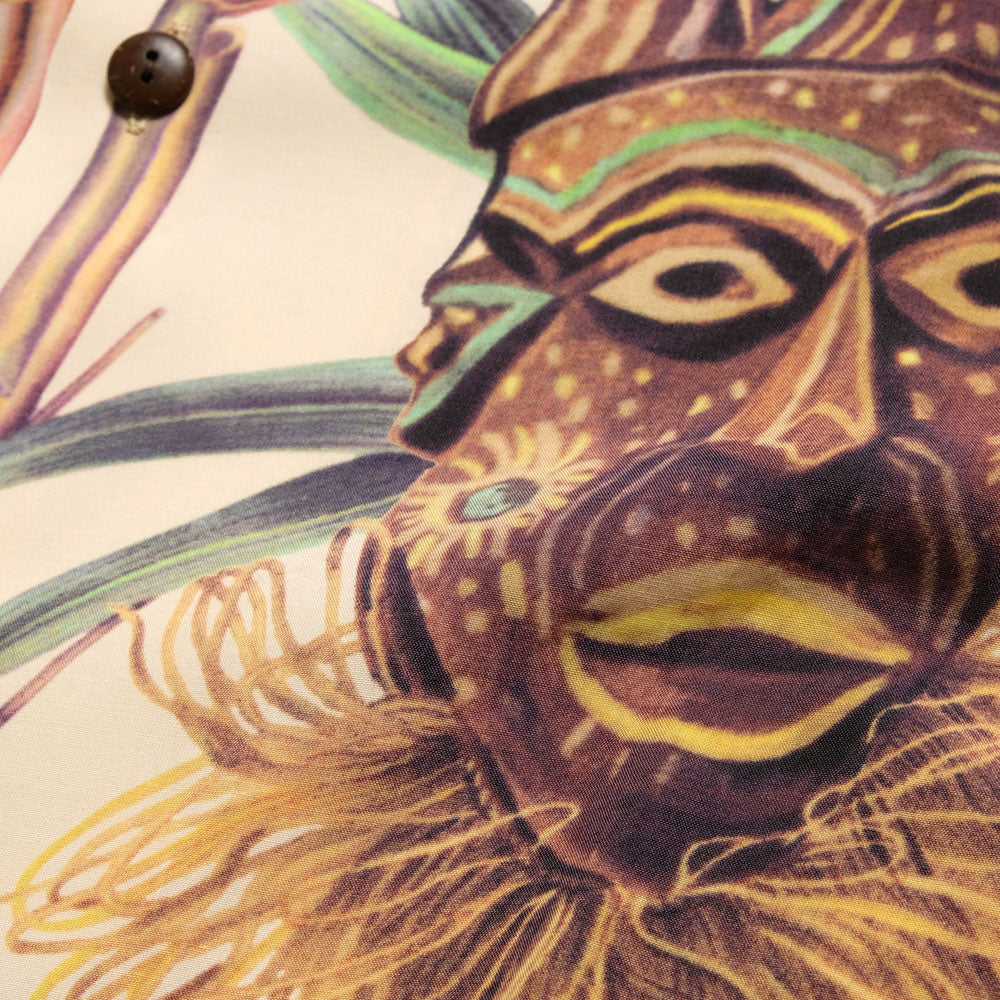 SUN SURF サンサーフRAYON “BATTLE MASK” SUN SURF SPECIAL EDITION “BATTLE MASK” – Blue Works Vintage