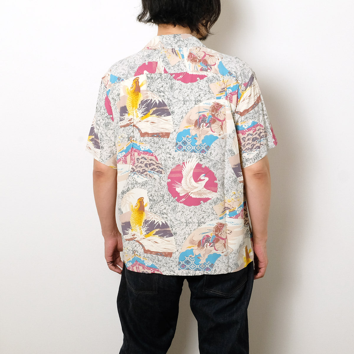 【IRON】ひまわりSUN様★専用ページ SUN SURF - S/S RAYON HAWAIIAN SHIRT - JAPANESE QUAINT DESIGN