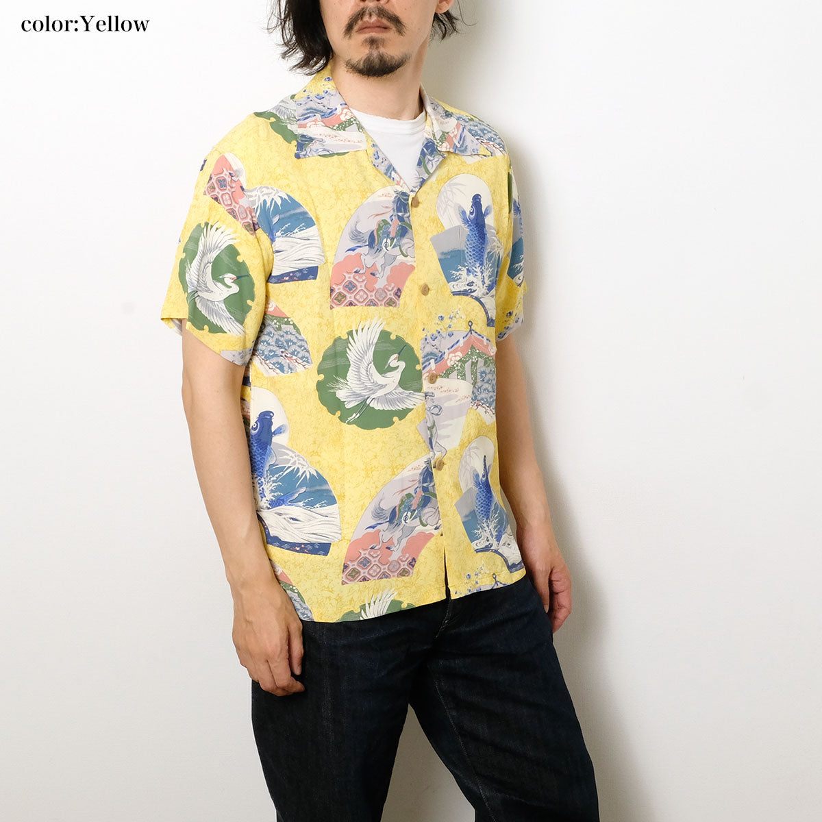 【IRON】ひまわりSUN様★専用ページ SUN SURF - S/S RAYON HAWAIIAN SHIRT - JAPANESE QUAINT DESIGN
