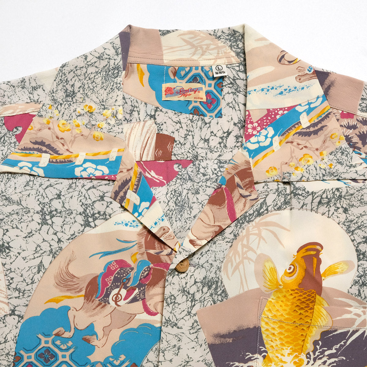 【IRON】ひまわりSUN様★専用ページ SUN SURF - S/S RAYON HAWAIIAN SHIRT - JAPANESE QUAINT DESIGN