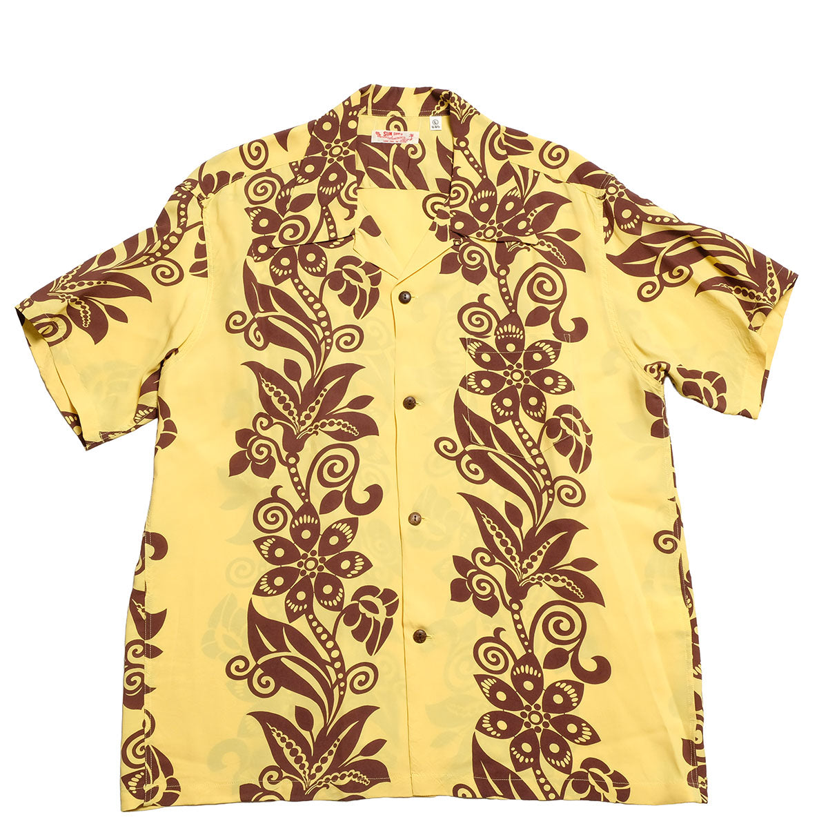 SUN SURF - S/S RAYON HAWAIIAN SHIRT - PICTOGRAPH FLOWER - SS39616