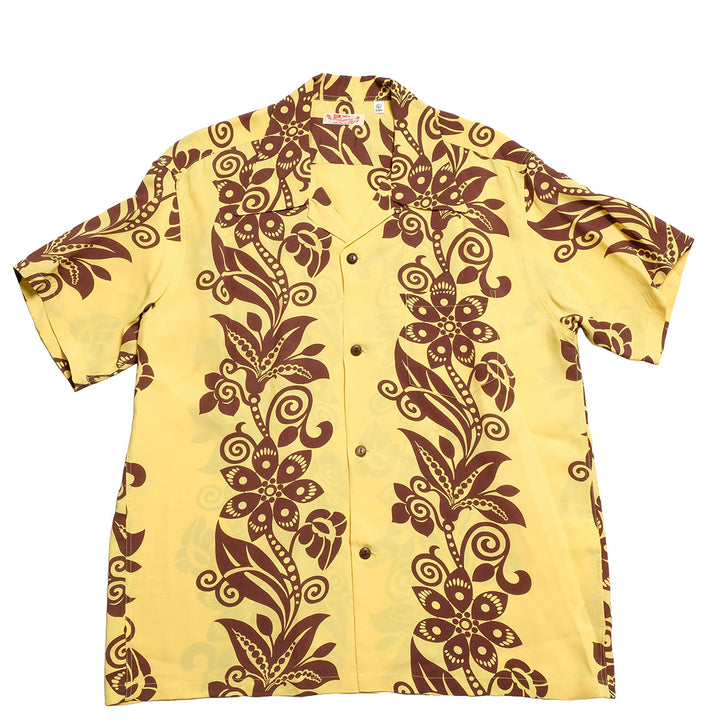 SUN SURF - S/S RAYON HAWAIIAN SHIRT - PICTOGRAPH FLOWER - SS39616