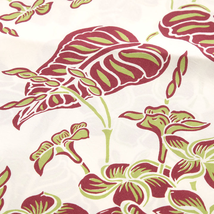 SUN SURF - S/S RAYON HAWAIIAN SHIRT - PLUMERIA BLOSSOMS - SS39621