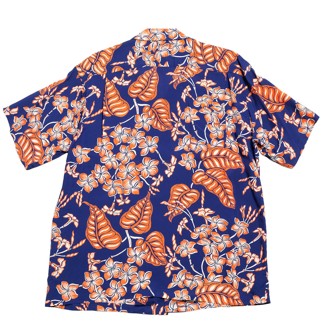 SUN SURF - S/S RAYON HAWAIIAN SHIRT - PLUMERIA BLOSSOMS - SS39621