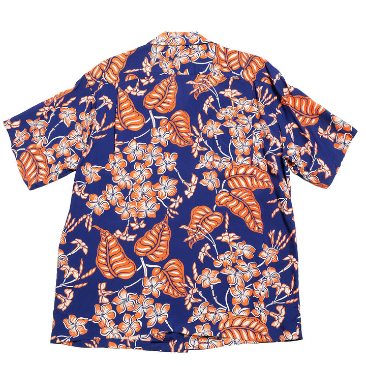 SUN SURF - S/S RAYON HAWAIIAN SHIRT - PLUMERIA BLOSSOMS - SS39621
