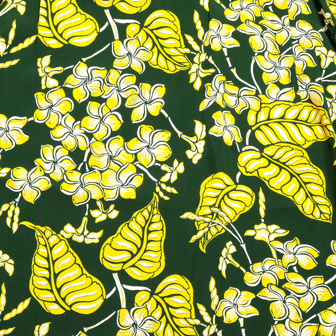 SUN SURF - S/S RAYON HAWAIIAN SHIRT - PLUMERIA BLOSSOMS - SS39621