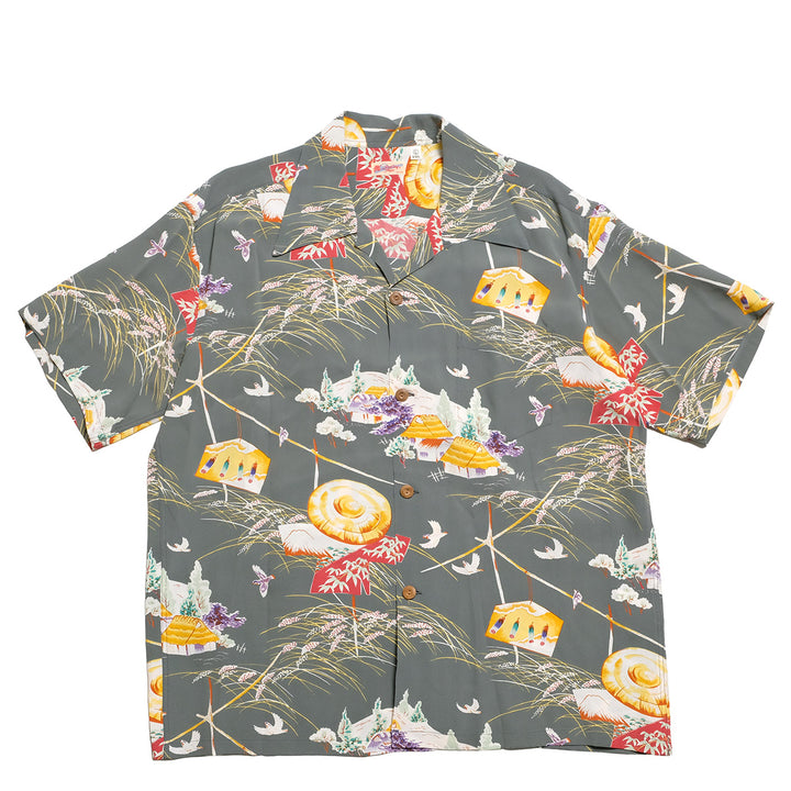 SUN SURF - S/S RAYON HAWAIIAN SHIRT - SCARECROW - SS39623