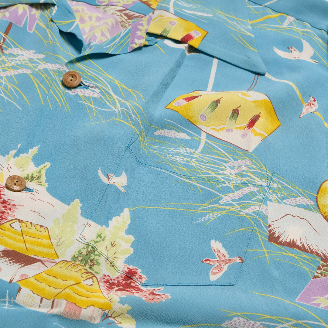 SUN SURF - S/S RAYON HAWAIIAN SHIRT - SCARECROW - SS39623