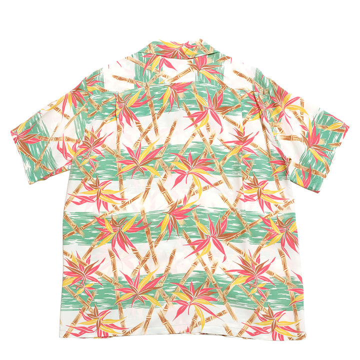 SUN SURF - S/S RAYON HAWAIIAN SHIRT - BAMBOO GRASSLANDS - SS39625