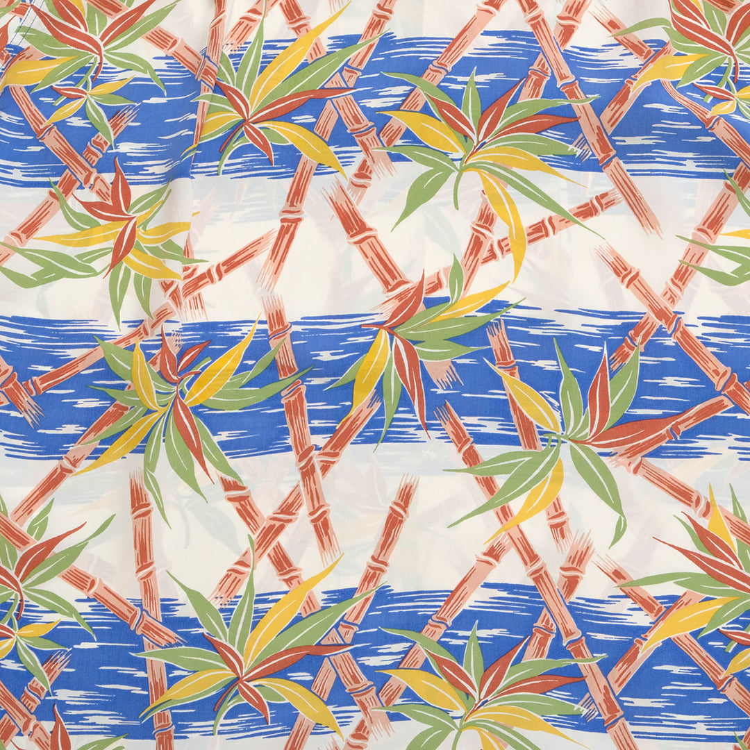 SUN SURF - S/S RAYON HAWAIIAN SHIRT - BAMBOO GRASSLANDS - SS39625