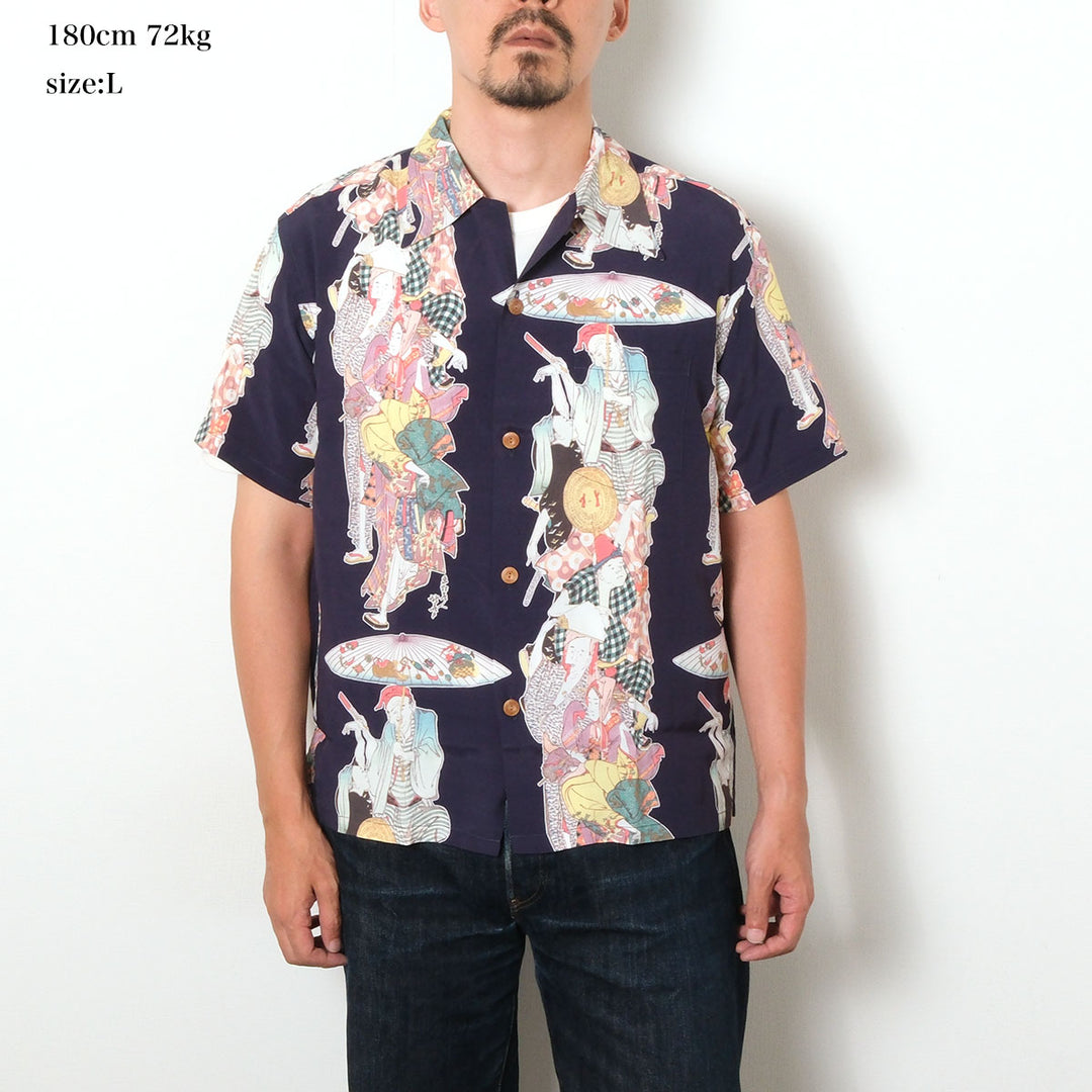 SUN SURF× 葛飾北斎 - SPECIAL EDITION - 踊り - SS39655