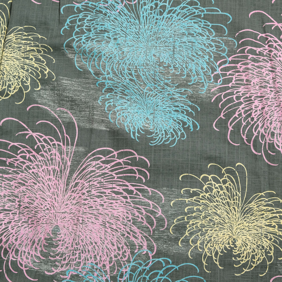 SUN SURF - COTTON LINEN SLUBYARN OPEN SHIRT - CHRYSANTHEMUM