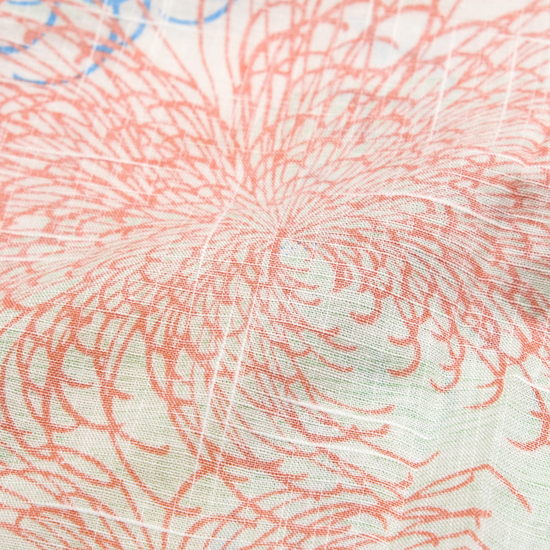 SUN SURF - COTTON LINEN SLUBYARN OPEN SHIRT - CHRYSANTHEMUM -  - SS39694