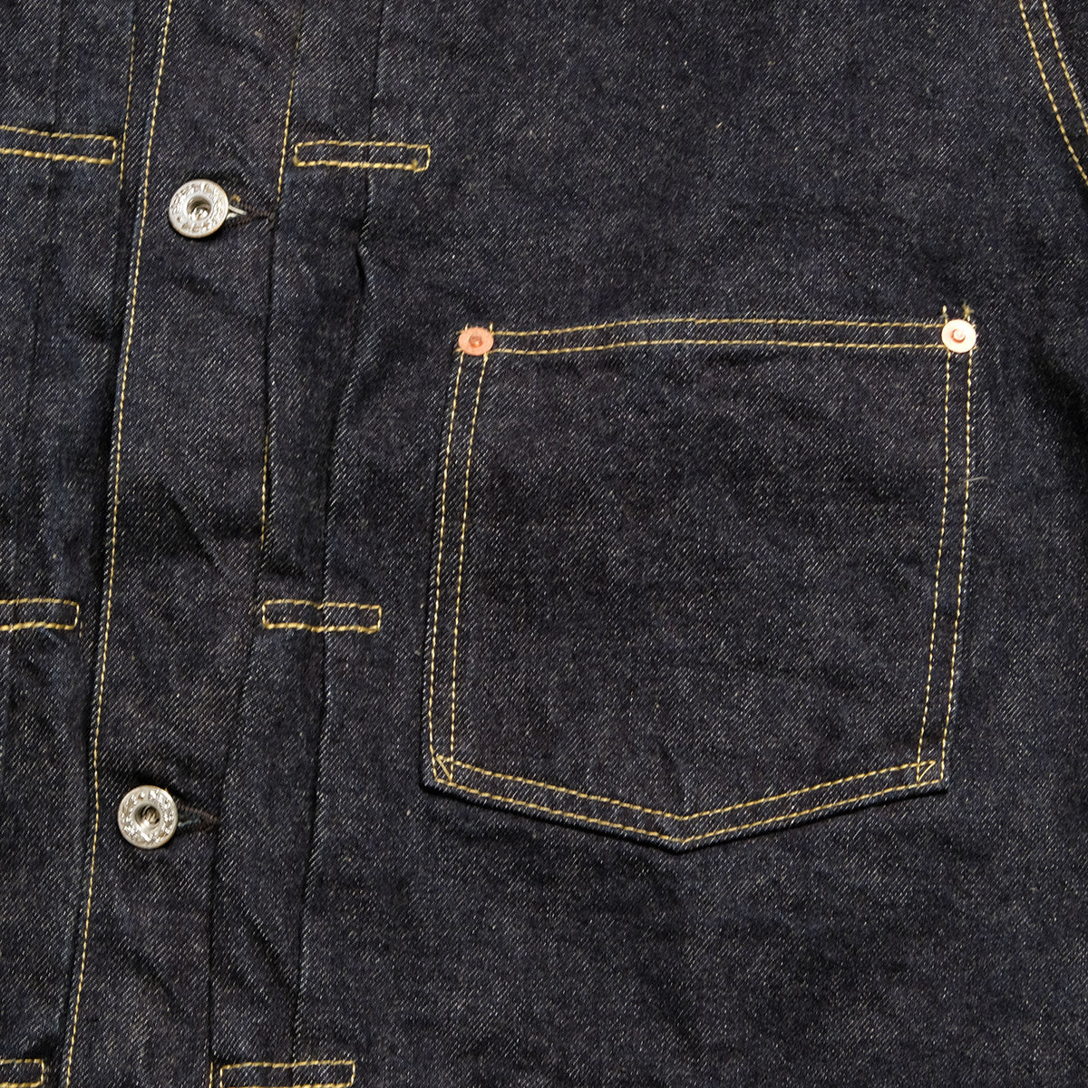 STUDIO D'ARTISAN & SA. - Lot.S SD-401 - WW2 Denim Jacket - SSD-401