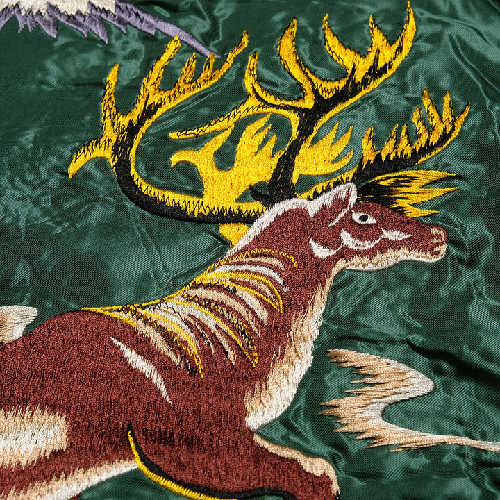 TAILOR TOYO - HINOYA EXCLUSIVE - ACETATE SUKA - DEERS x CRESCENT & ROARING RED TIGER - TT15403HY