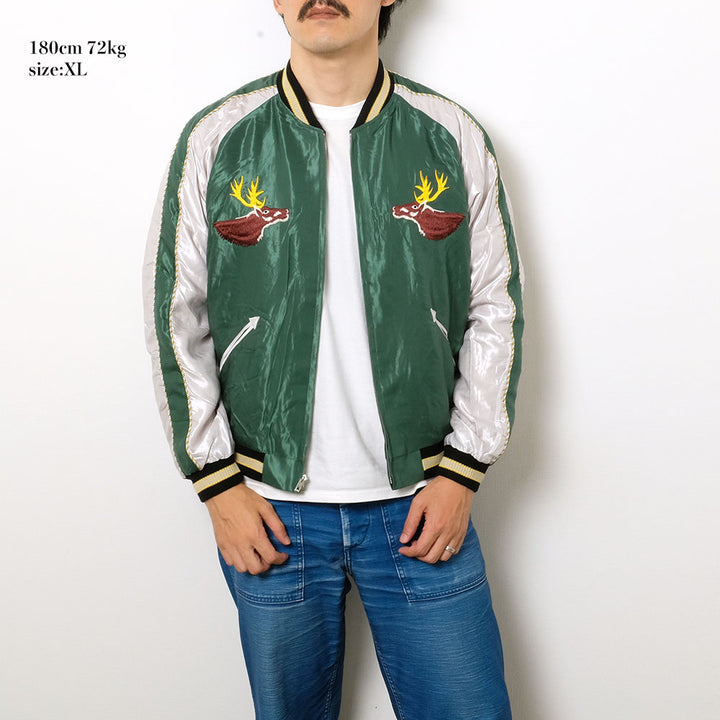 TAILOR TOYO - HINOYA EXCLUSIVE - ACETATE SUKA - DEERS x CRESCENT & ROARING RED TIGER - TT15403HY