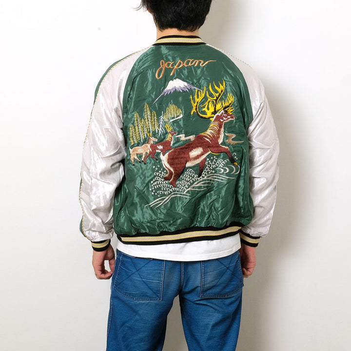 TAILOR TOYO - HINOYA EXCLUSIVE - ACETATE SUKA - DEERS x CRESCENT & ROARING RED TIGER - TT15403HY