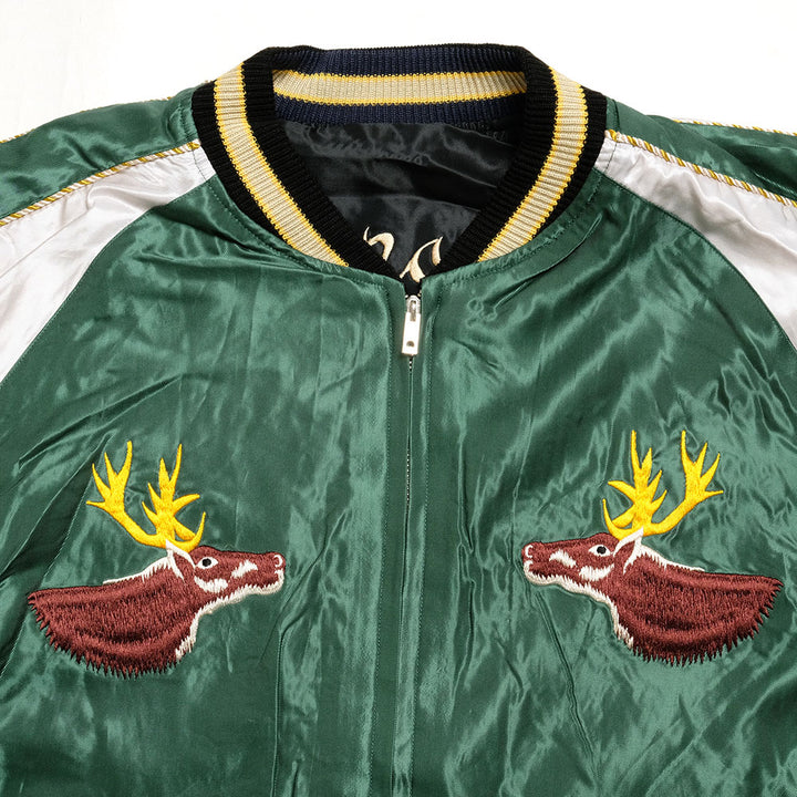 TAILOR TOYO - HINOYA EXCLUSIVE - ACETATE SUKA - DEERS x CRESCENT & ROARING RED TIGER - TT15403HY