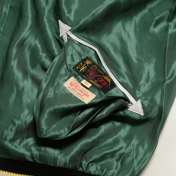 TAILOR TOYO - HINOYA EXCLUSIVE - ACETATE SUKA - DEERS x CRESCENT & ROARING RED TIGER - TT15403HY