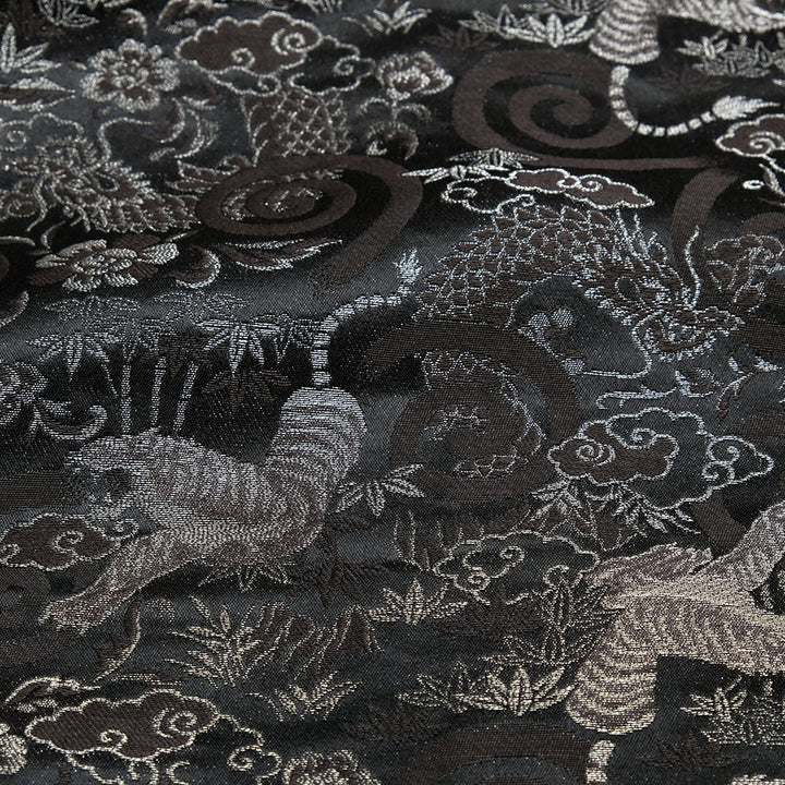 TAILOR TOYO - Early 1950s Style Rayon Brocade × Acetate Souvenir Jacket - TOYO ENTERPRISE 60th Anniversary Special Edition - TIGER & DRAGON (BROCADE) × EAGLE - TT15717