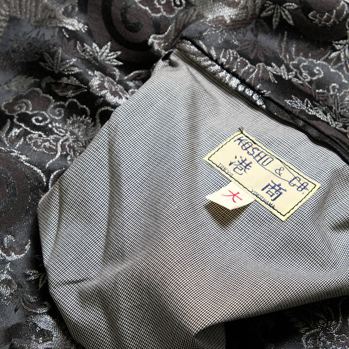 TAILOR TOYO - Early 1950s Style Rayon Brocade × Acetate Souvenir Jacket - TOYO ENTERPRISE 60th Anniversary Special Edition - TIGER & DRAGON (BROCADE) × EAGLE - TT15717