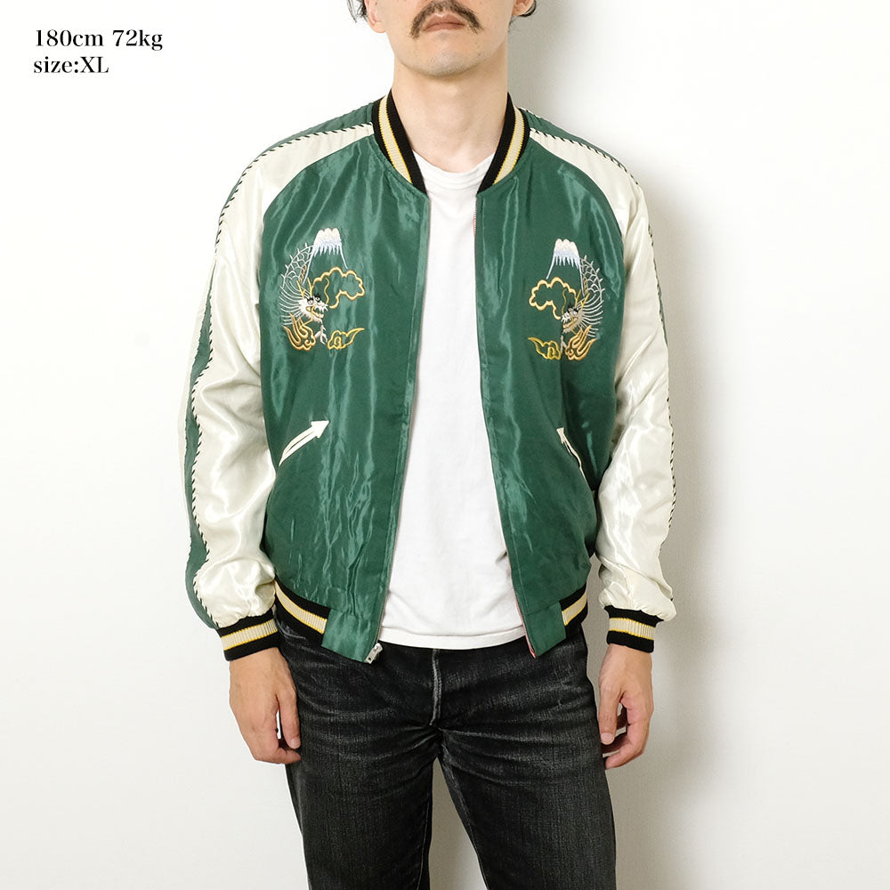 TAILOR TOYO - Acetate Souvenir Jacket - EAGLE & TIGER × ROARING TIGER - TT15790-145