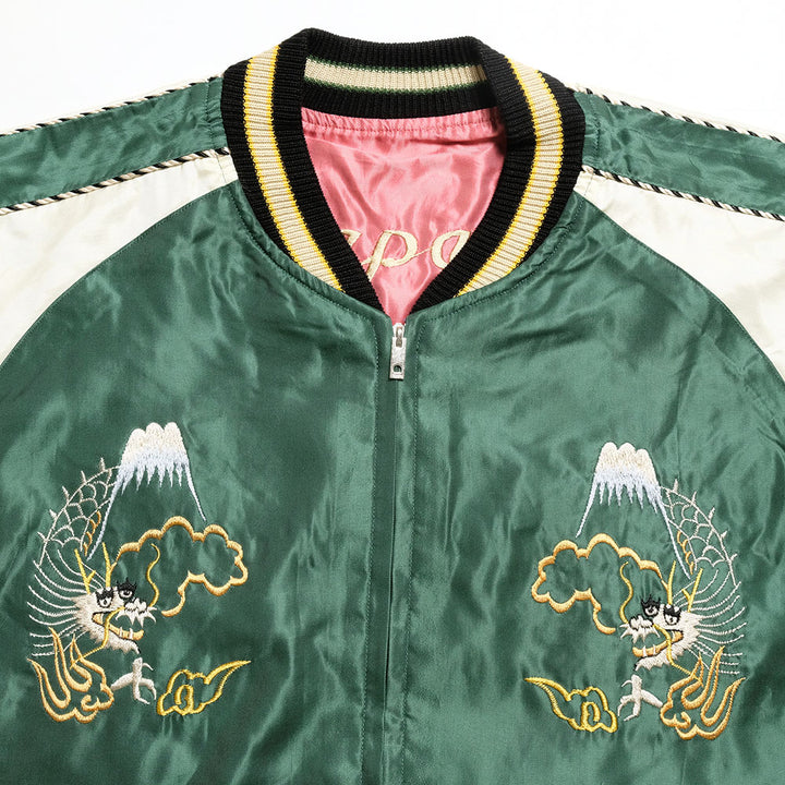 TAILOR TOYO - Acetate Souvenir Jacket - EAGLE & TIGER × ROARING TIGER - TT15790-145